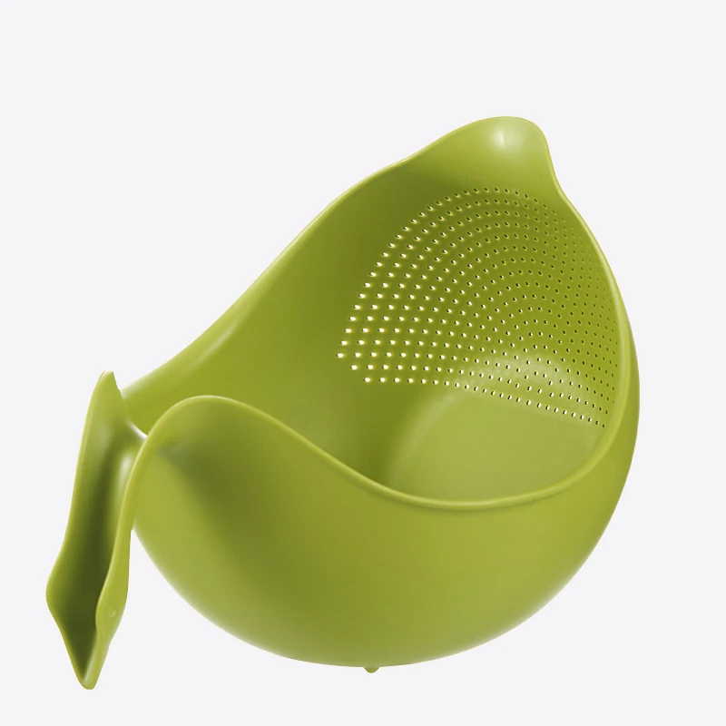 
D911 D912 Home Kitchen Plastic Fruit Basket Rice Strainer Vegetable Multi-function Colander Hot sale products 