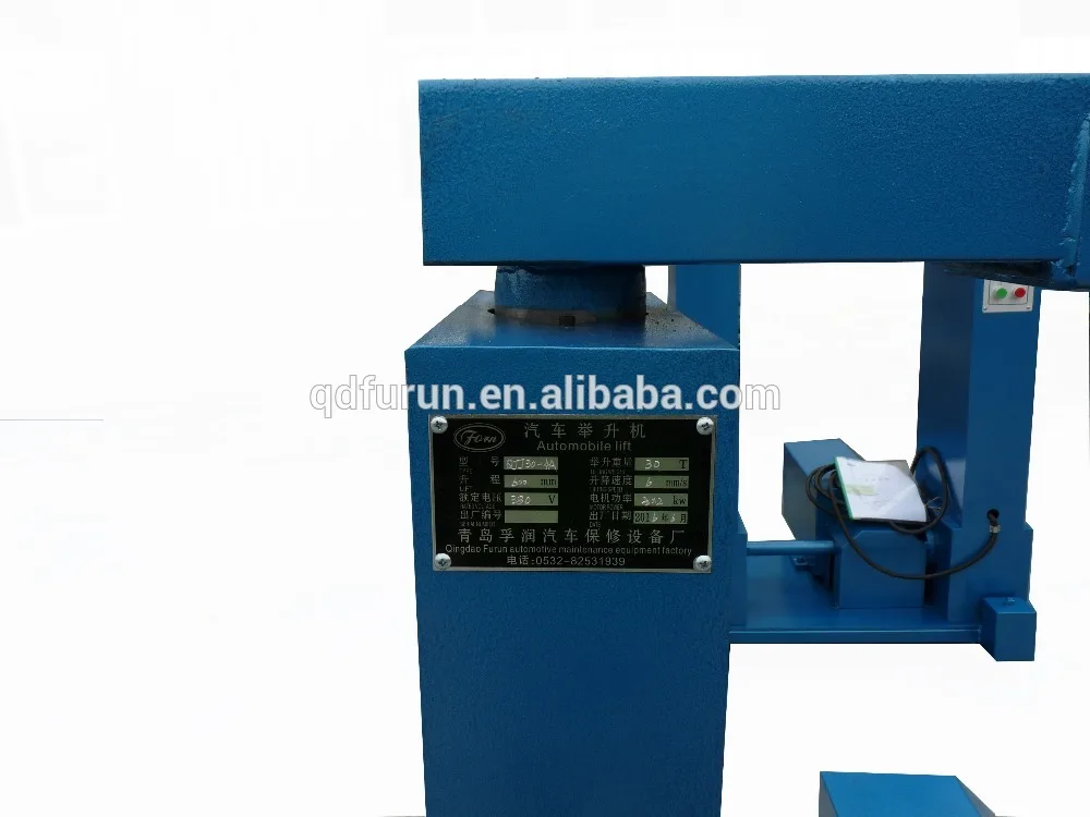 Underground garage car lift price for lifting 20 tons pit car lift