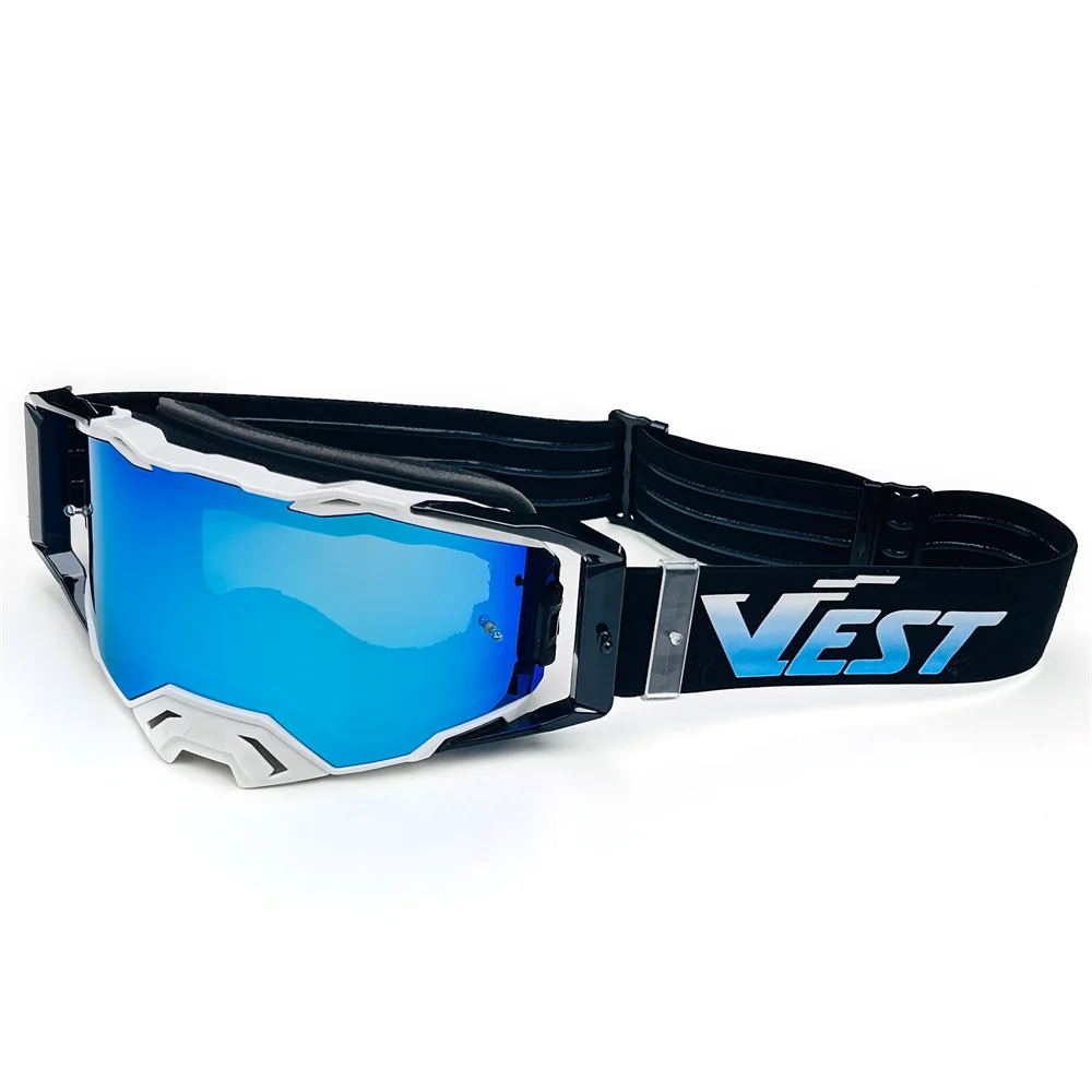 MX Motocross Goggles Offer Customization Strap Logo Anti Scratch UV Protection Tear-Offs Motorcycle Moto Glasses