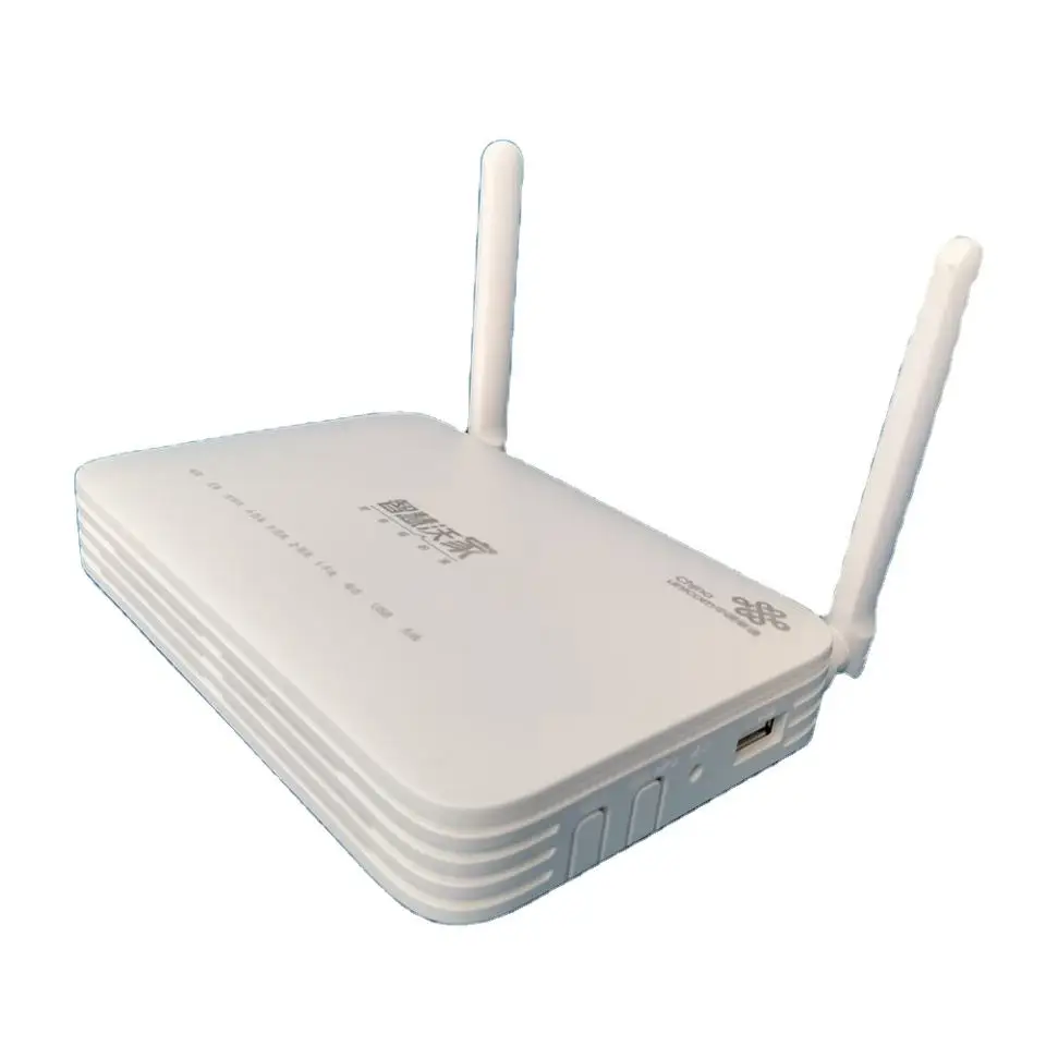 Used  HS8346R5 GPON ONU 1GE+3FE+1POT+1USB+WIFI FTTH same as HS8145C5