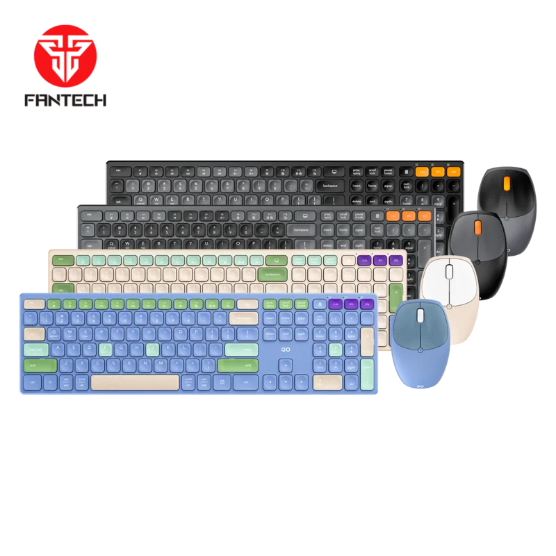 FANTECH WK895, оптовая продажа, Беспроводные режимы 2,4 ГГц, стабильное соединение, компактный дизайн, Офисная клавиатура, мышь