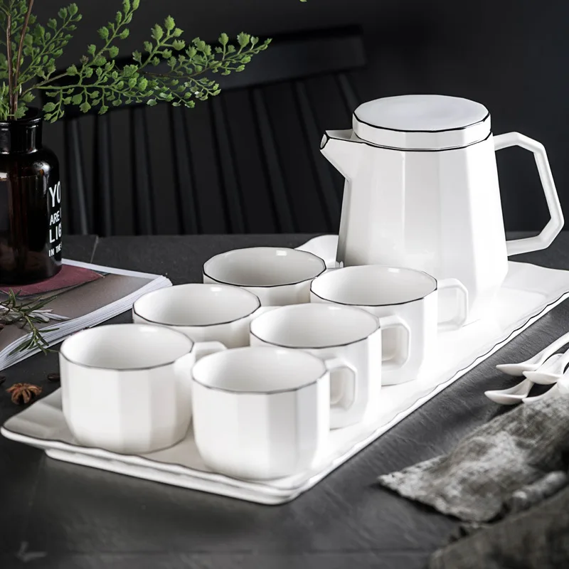 European Creative Coffee Cup Set ins Minimalist Ceramic Cup mugs wholesale