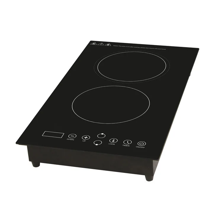 2000w 3000w 1 burner 2 burner undermount hidden induction cooktop invisible