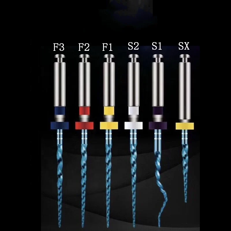 Super Elastic NITI Flexible Heat Activation Rotary Files Dental Burs