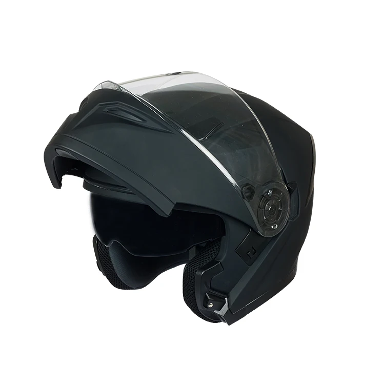 2019 new style NEW ABS double visor safety flip up helmet