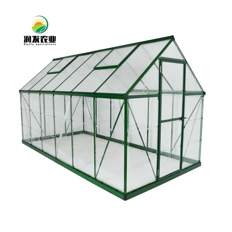 Greenhouse Wholesale Top Garden Greenhouse For Sale  Build Plastic Material Multi Zinc Origin Type Protector Large Mill Size