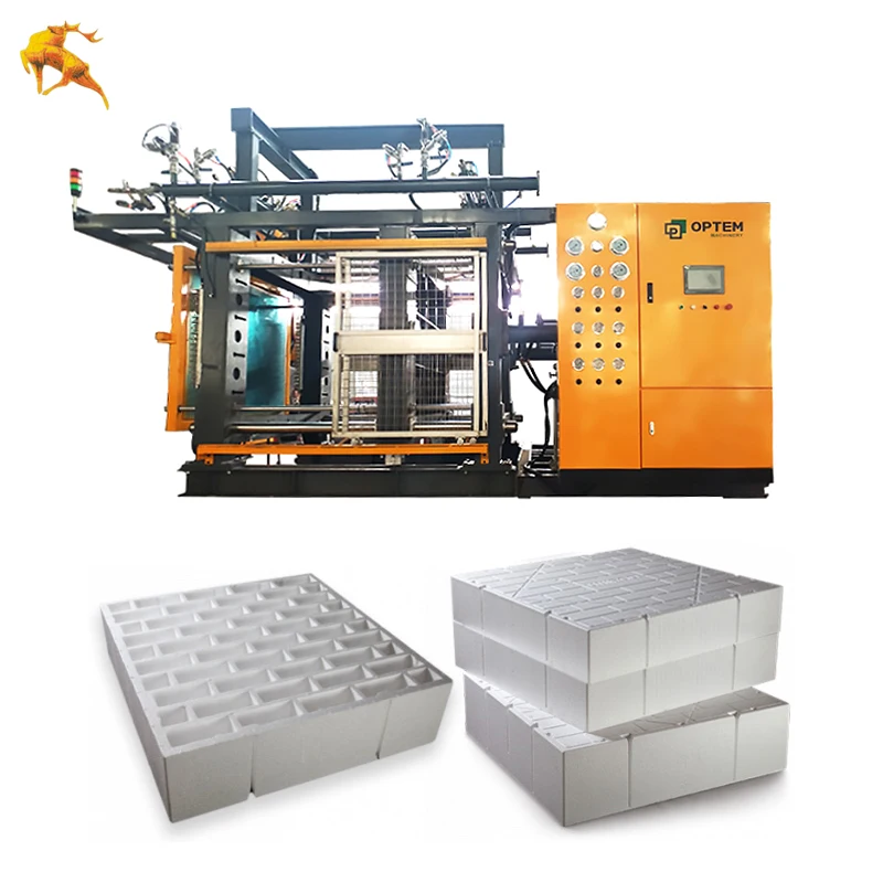 EPS expandable polystyrene waffle pod shape moulding machine