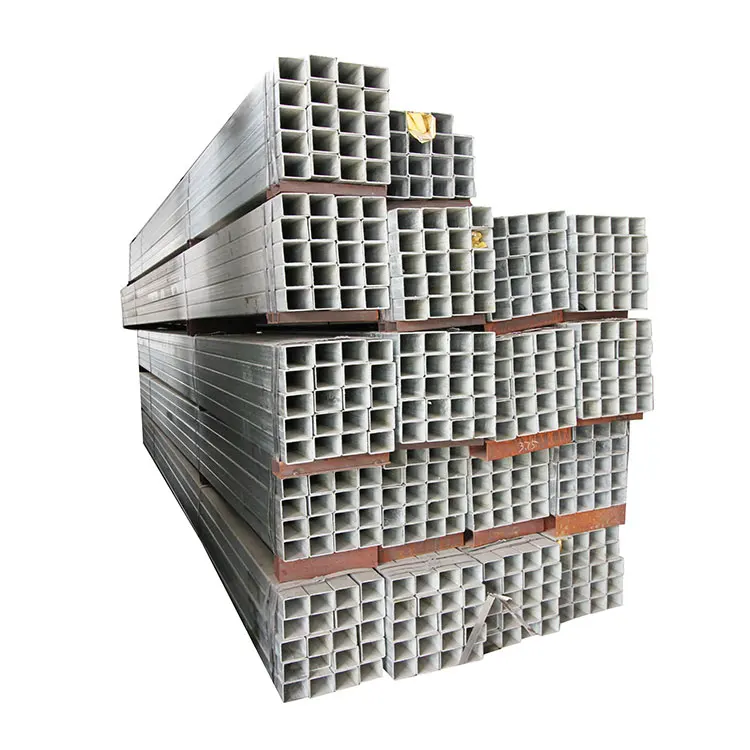 High Quality ERW Gi Steel Pipe ASTM A53 Q195 Galvanized Iron Square Pipe