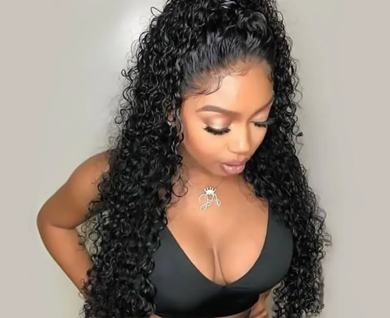 
sure and the best grade 12a cuticle aligned water wave only raw virgin hair bundles human hair closure and frontal 