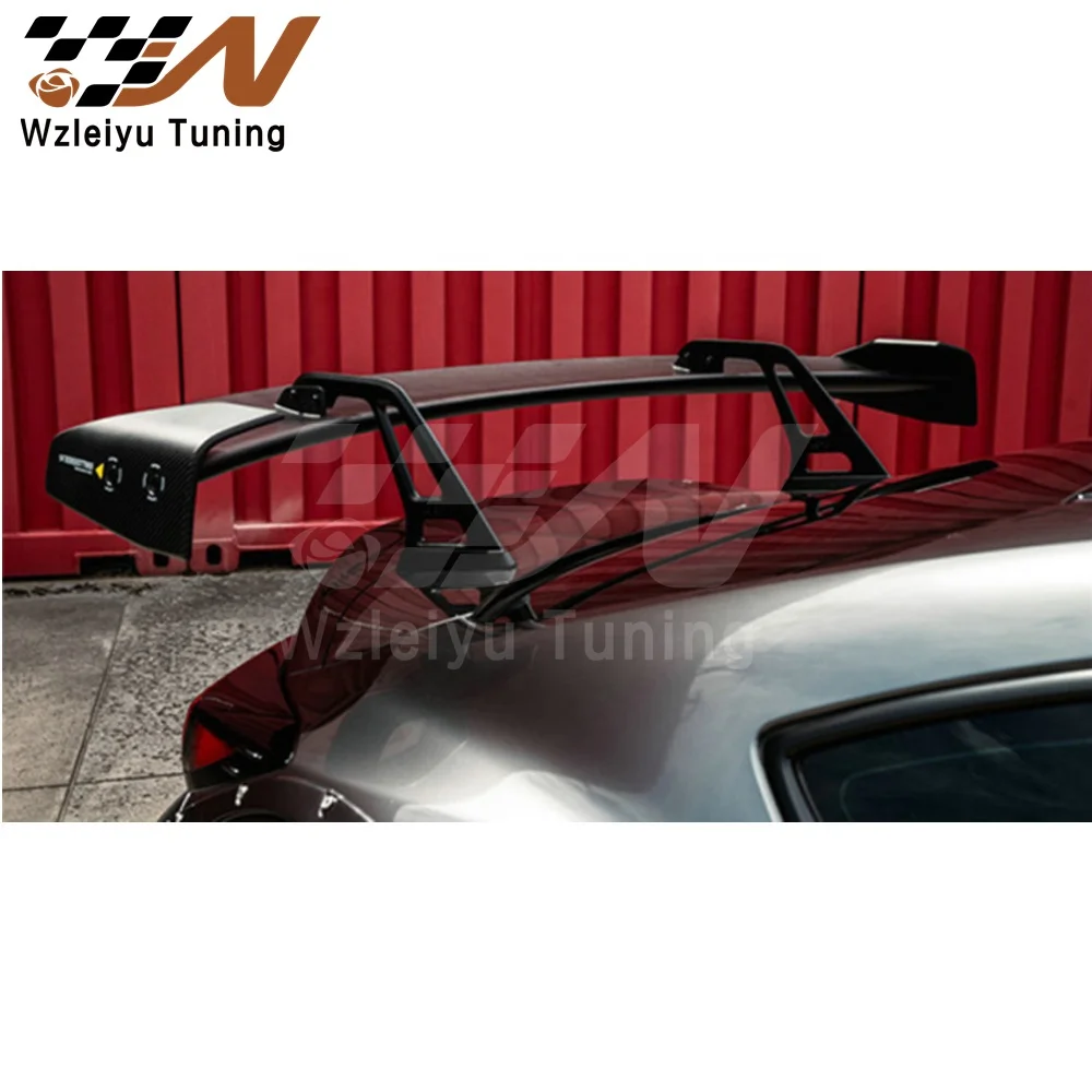 AD Style Carbon Fiber Rear Trunk Spoiler GT Wing Fit For Toyota GR86 Subaru BRZ 2022 High Quality