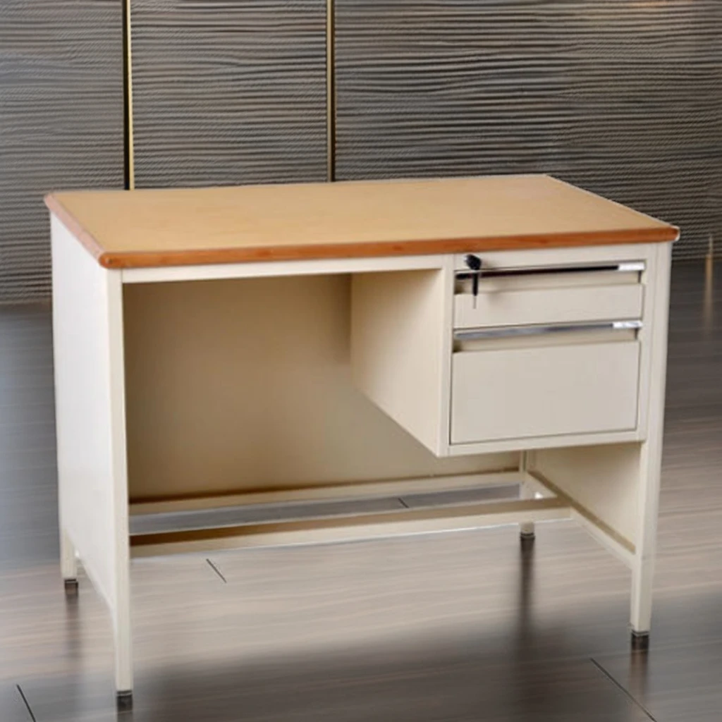 Design Office Desk Executive Computer Table in Metal High Quality Modern for Home Iron Antique Office Furniture 25mm Table Top
