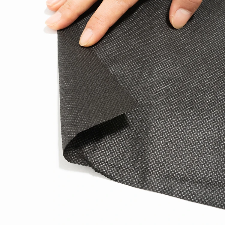 Hot Selling black laminated pp polypropylene spun-bonded non woven fabric