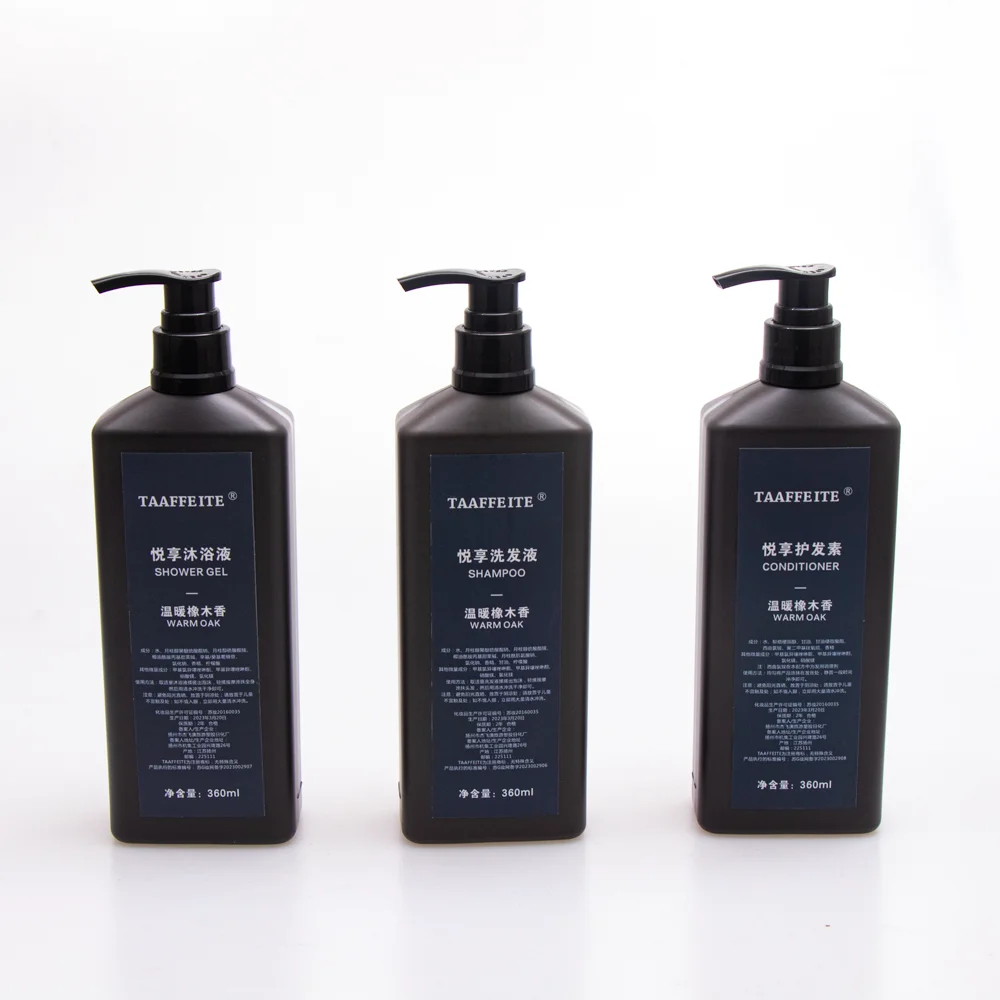 Private label роскошный отель Косметика гостиничные удобства набор ванной шампунь гель для душа