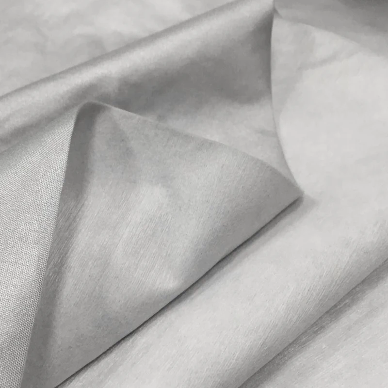 silver waterproof car cover fabric Spunlace non-woven cotton 3 layers of composite material