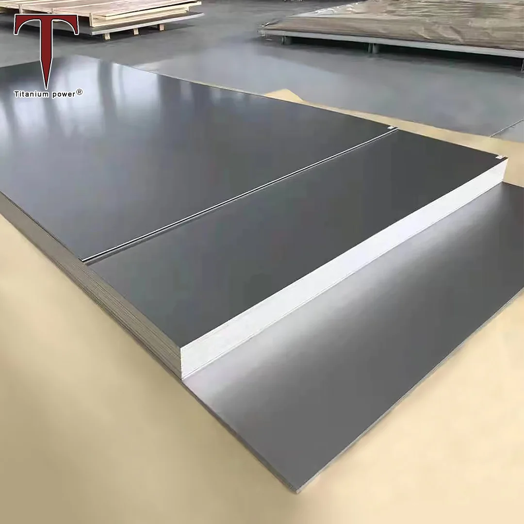 Tanium Customizable Ti Alloy Polished Plate Universal Titanium Foil Sheet Gr2 Gr5 Gr7 Cold Rolled High Quality Thin Slice
