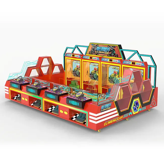 2022 redemption arcade games indoor amusement game coin operated crazy climbing car booth gift game machine for sale