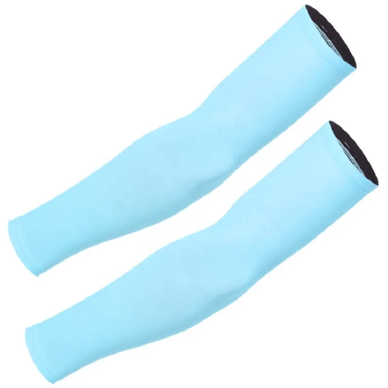 Summer Men Women UV Sunscreen Gloves Outdoor Silicone Solid Ice Silk Driving Thin Lady Gloves Cycling Fishing Basketball Sleeves