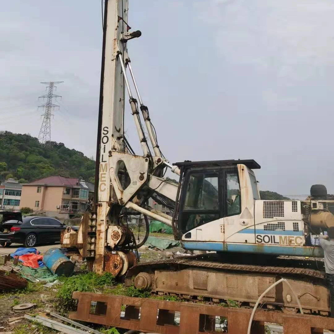 HYDRAULIC ROTARY DRILLING RIG Soilmec R-416  USED SOILMEC R-625HD R-622HD R-516 R-312 R-412 SR-65 SR-70 DRILLING RIG