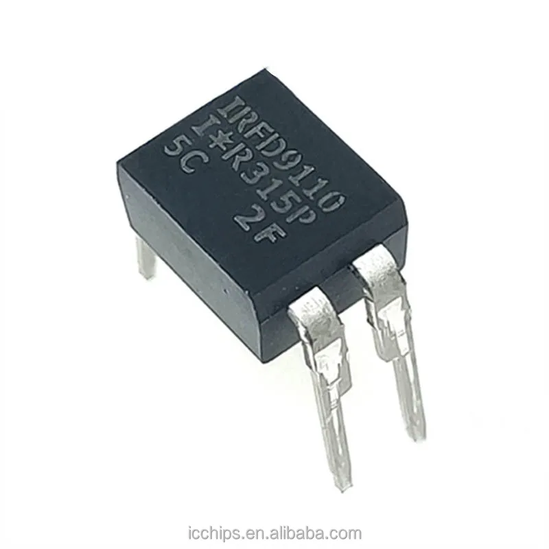 BOM IC integrated circuitIRFD9110 DIP4 In-line MOS field effect transistor IRFD9110PBF