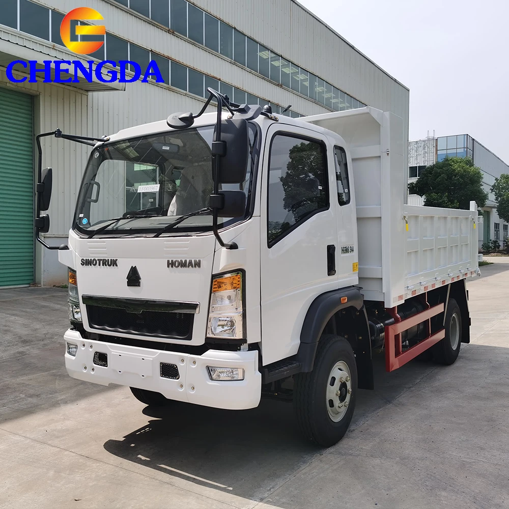 Howo Homan 5 Ton 8T Mini Light Dump Truck