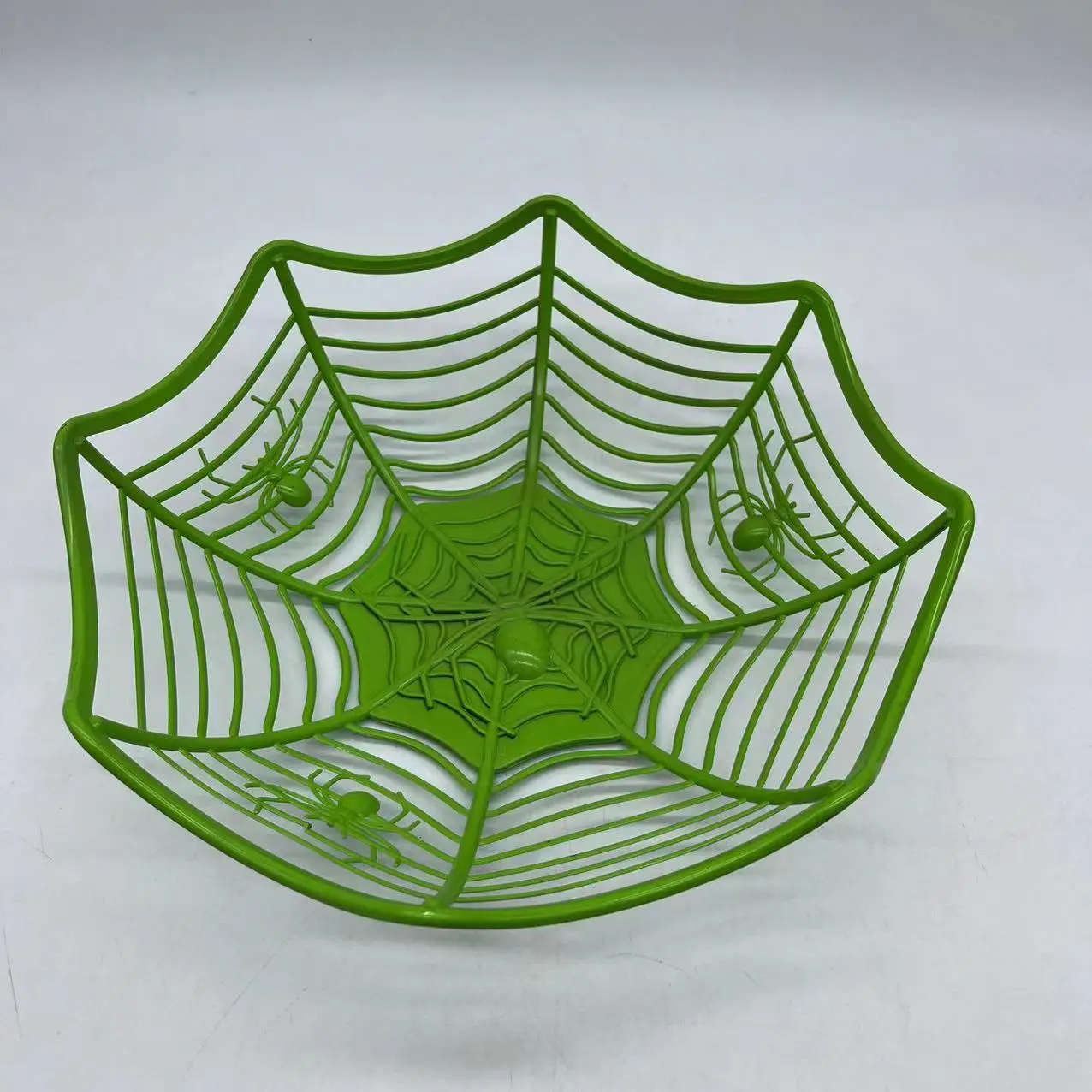 Sunup spider net basket Dinner plate Dinner Party Halloween Ghost Festival Event Reusable plastic products