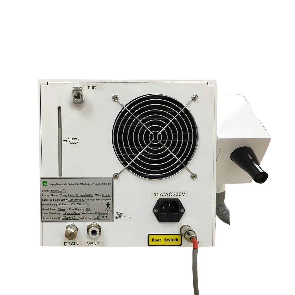 Q Switch Laser carbon laser facial machine nd yag laser/Picosecond Laser/ eyebrow removal laser machine