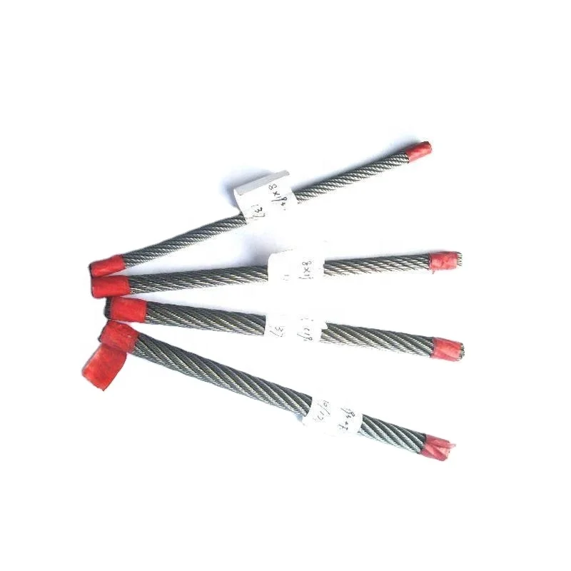 Hot Sell Steel Wire Rope Price 8x19s+FC/IWRC 8mm-13mm for Elevator Machine