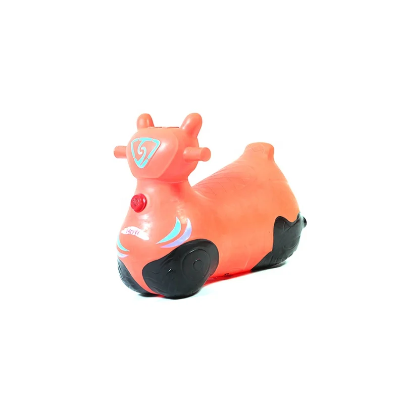 PVC Hot sale jumping horse toy OEM motorbike with eco-friendly material