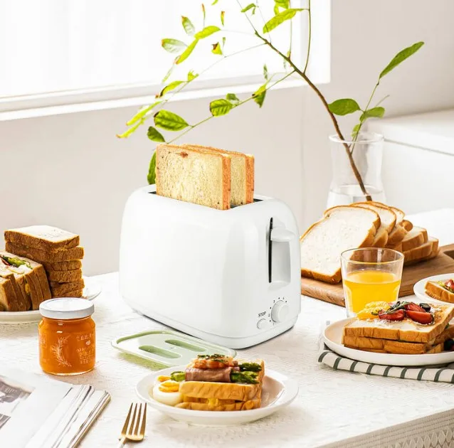 2024 Wholesale Bread Toaster Mini 6 Speed 650w Toaster For Bread Use sandwich maker Friendly And Efficient Suitable For Home Use