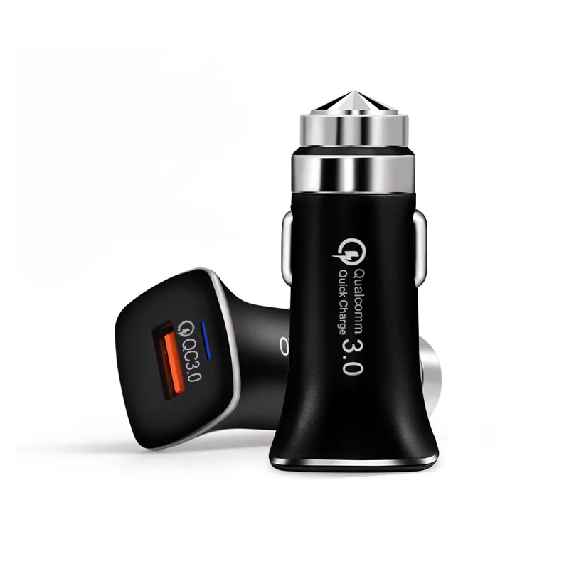 Новое быстрое зарядное устройство Mimi 1USB 3A QC 3,0, Новые товары для передачи, автомобильное зарядное устройство для мобильного телефона, универсальный адаптер питания