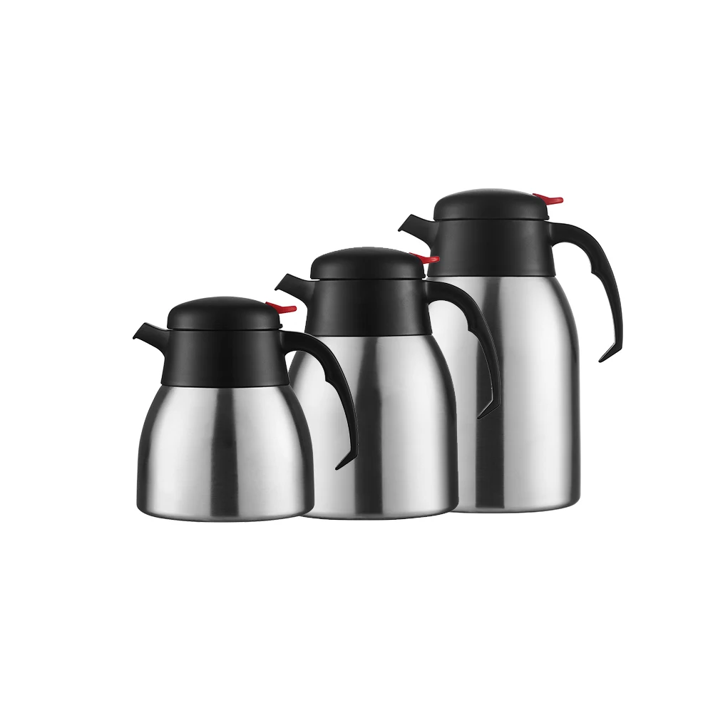 Новая коллекция, вакуумный графин для кофе из нержавеющей стали для дома и офиса