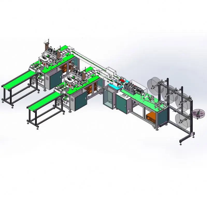 full automatic nonwoven face mask making machine