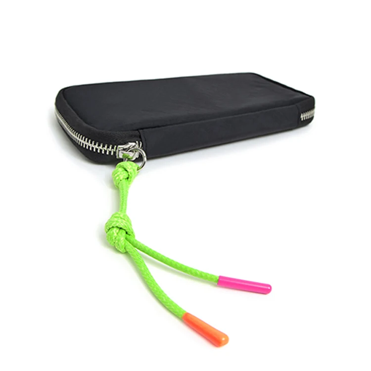 Paparazzi PA0111 Rfid Nylon Carder Holder Custom Long Wallet Women Zipper Coin Purse