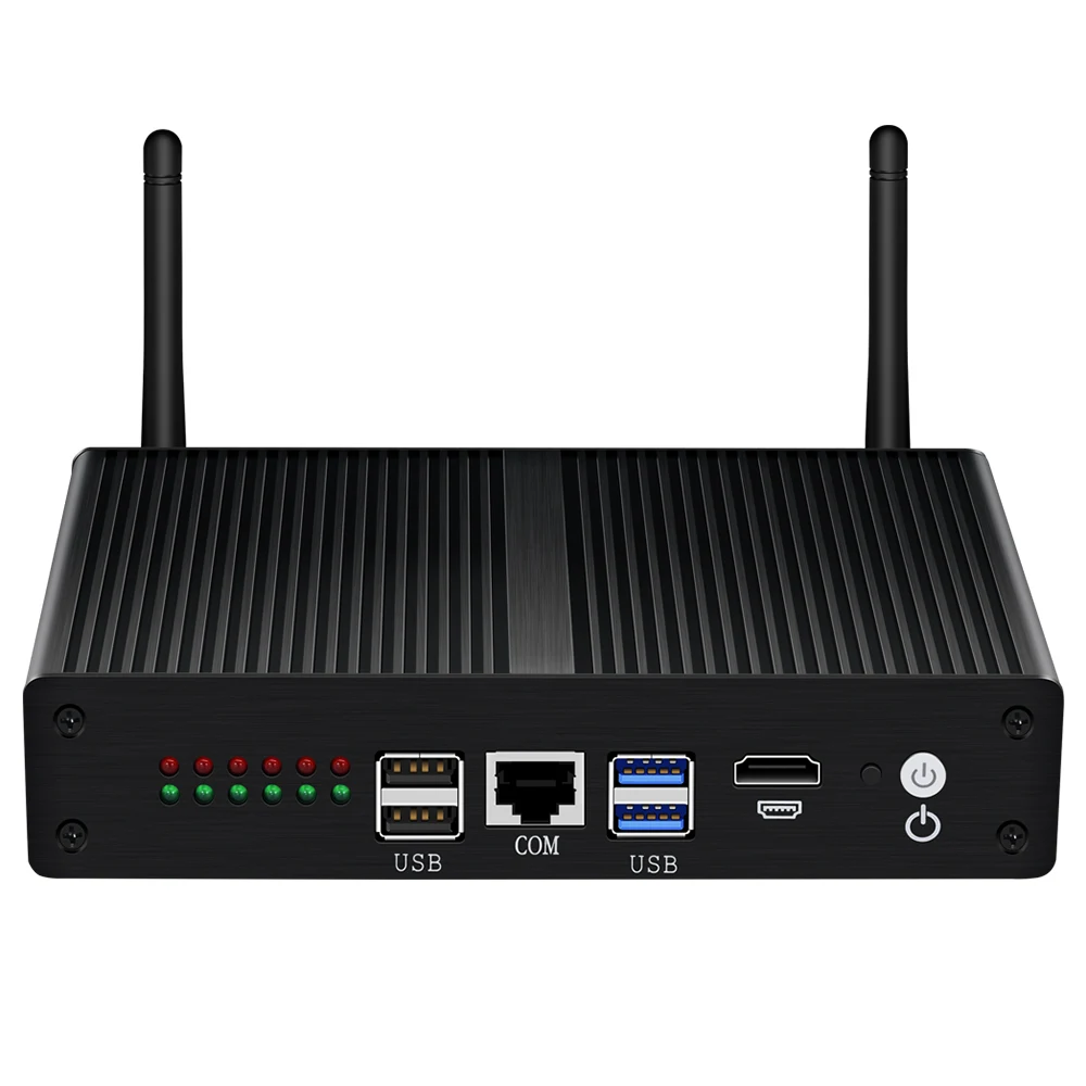  Мини-ПК XCY 6 LAN 2955U Ethernet Gigabit NIC мягкий маршрутизатор Pfsense безвентиляторный брандмауэр сервер