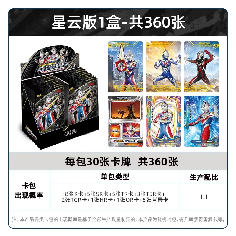 Оптовая продажа коллекционная карточка Ultraman Legend Edition Wave 5 Kayou игровая для детской игрушки рождественский подарок