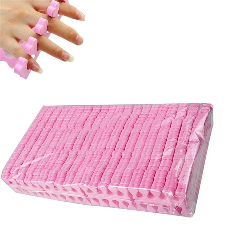 Soft Foam Sponge Toe Separators Popular Finger Separator Dividers Nail Art Manicure Pedicure Nail Gel Tools