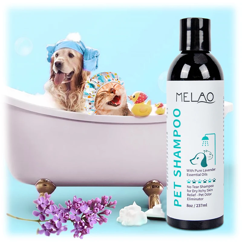 Private label/MELAO antiparasitic dog pet dry shampoo foam