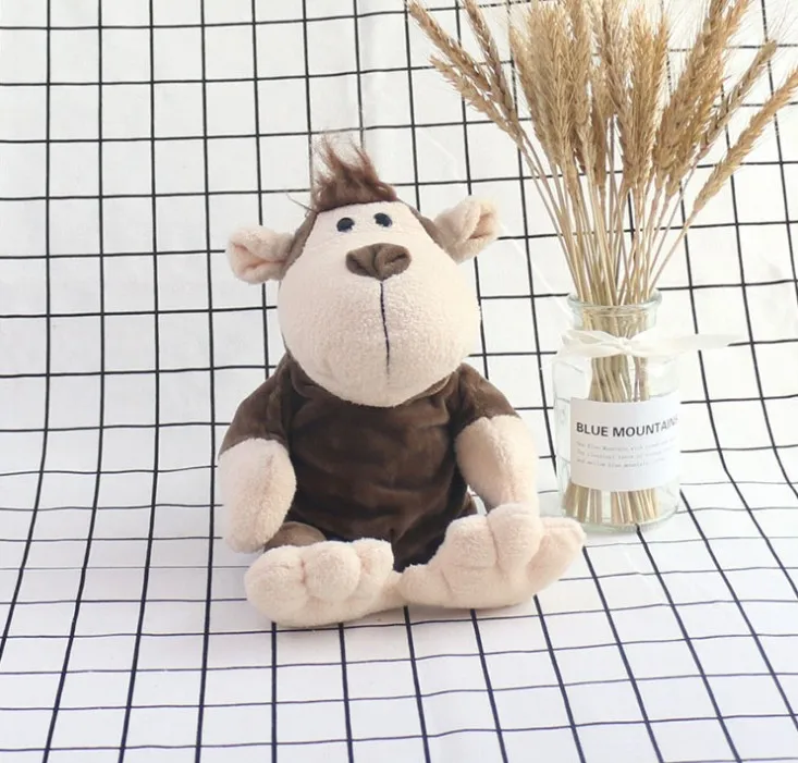 Huge High Quality White Love King Cute China Custom With Banana Soft Lovely Free Sample 7.9inch Monkey Stuffed Animal Plush Toy