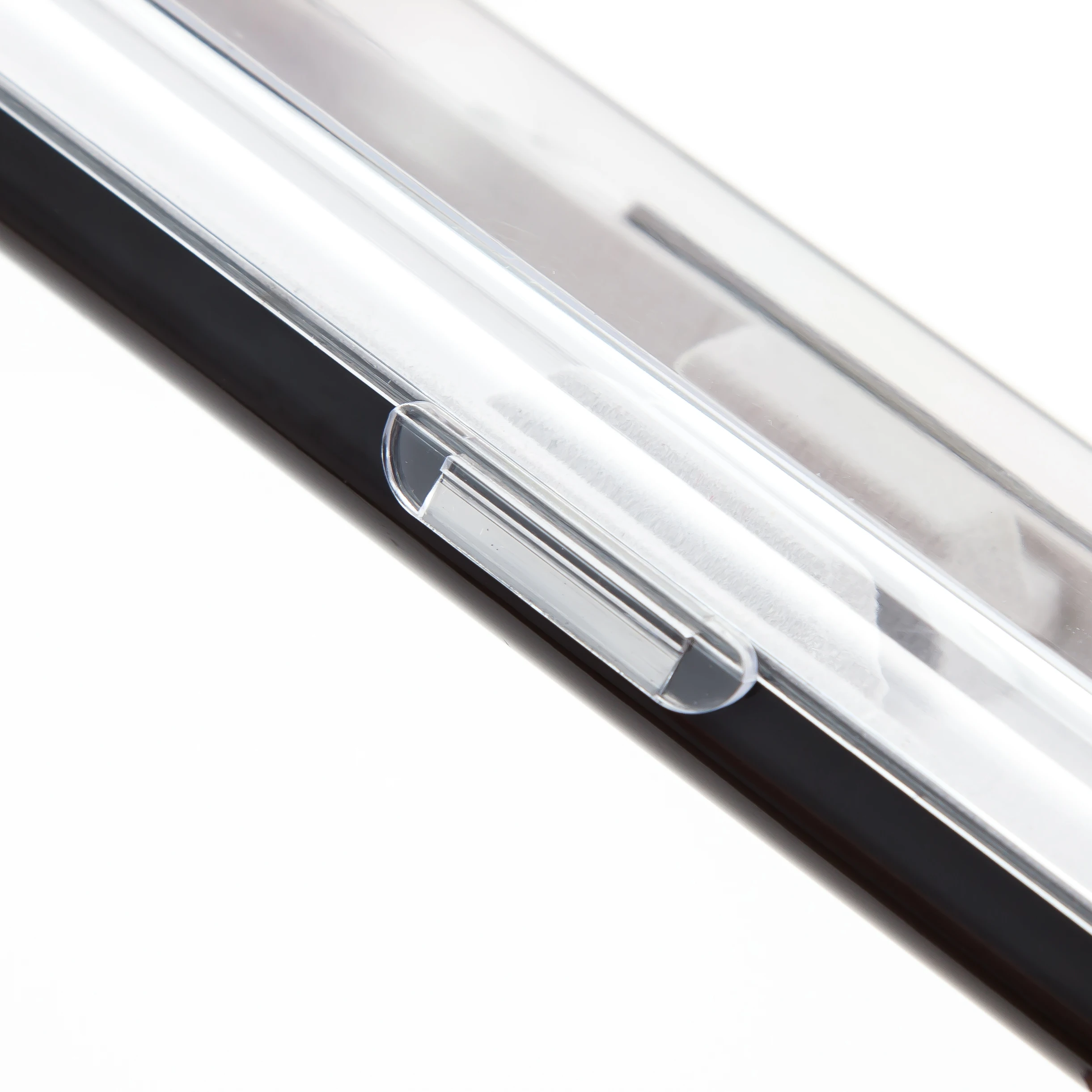 JH Wholesale Stock Acrylic Transparent Plastic Pen Case For Single Pen