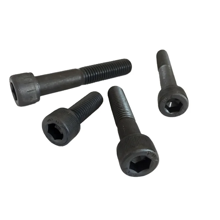 DIN 912 Black Stainless Steel SUS316 Environmentally Friendly Black Zinc Coarse Thread Hexalobular socket head hex screws