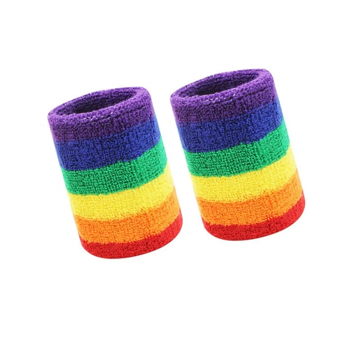 Sweatband Custom Embroidered Cotton Wristband Sweatband