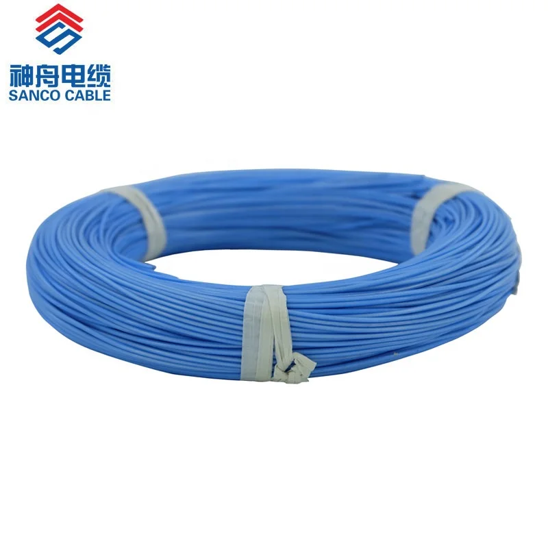 PTFE Silver Copper 250 Degree Fluoroplastic Extruded Wire