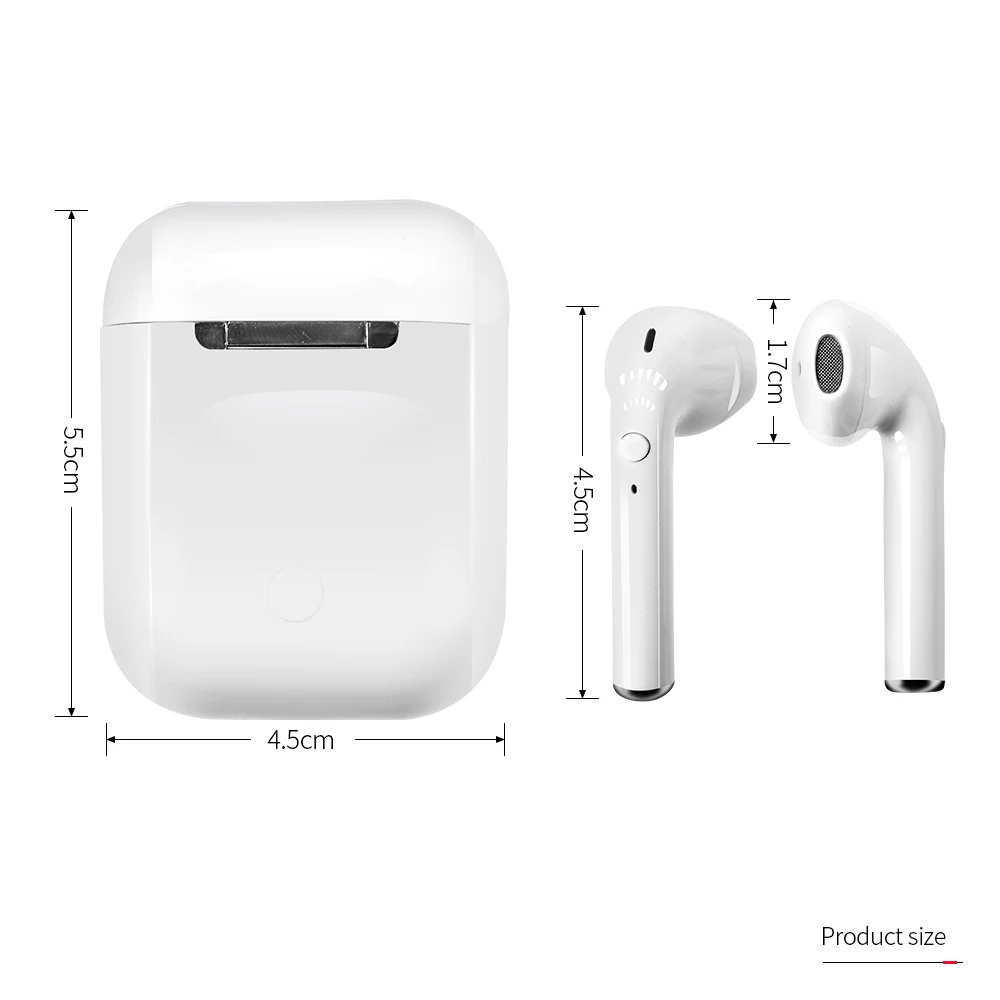 i9s TWS Blueteeth 5.0 Earphone True Wireless Earbuds Headset Blueteeth Headphones With Mic Stereo Eirpods Charger Box For Xiomi