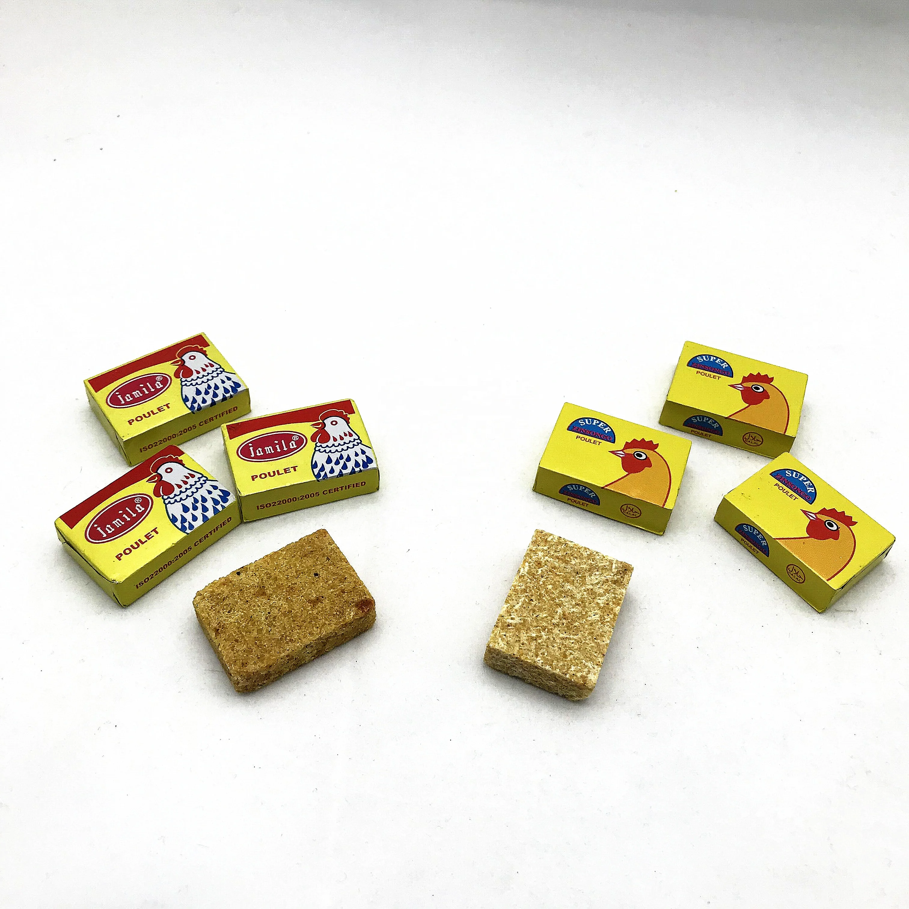 Best Selling African Food Cooking Mixed Seasoning 4g 10g Bouillon Stock Soup Cube For African Halal Muslim Cook