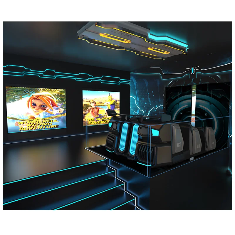 Китайский производитель оборудования VR многопользовательский 5D 7D 9D 12D симулятор движения виртуальной реальности Cinema летающий кинотеатр