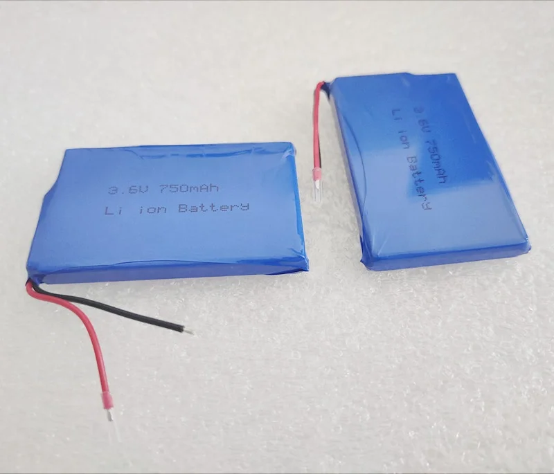 Lithium ion rechargeable 053048 3.7V 750mAh 503048 aluminum shell battery with pcb in stock