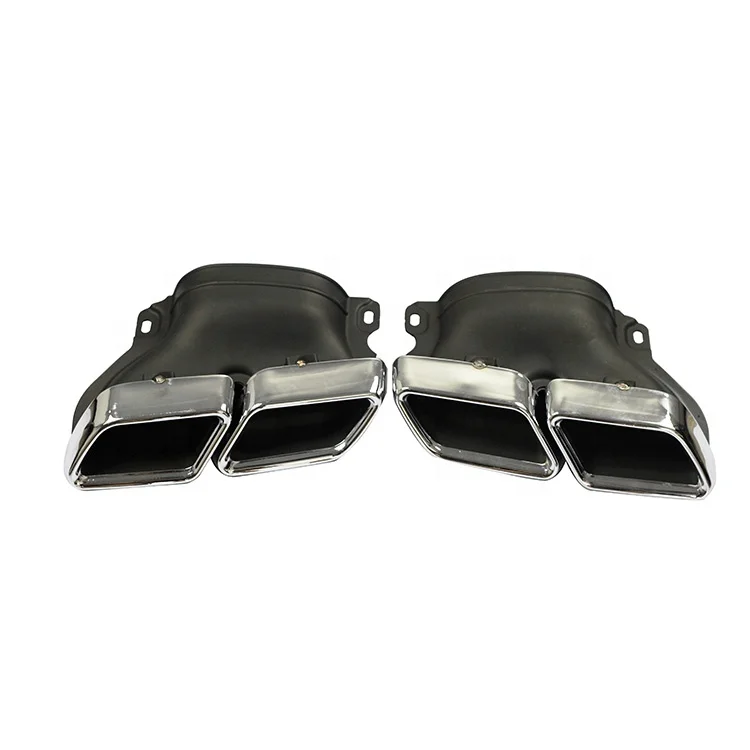 wholesale price hot sale exhaust tips for mercedes w205 GLE63 AMG W166