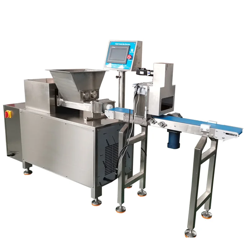P308 energy bar cutting machine / Automatic Dates Bar Extruder Machine for dry material