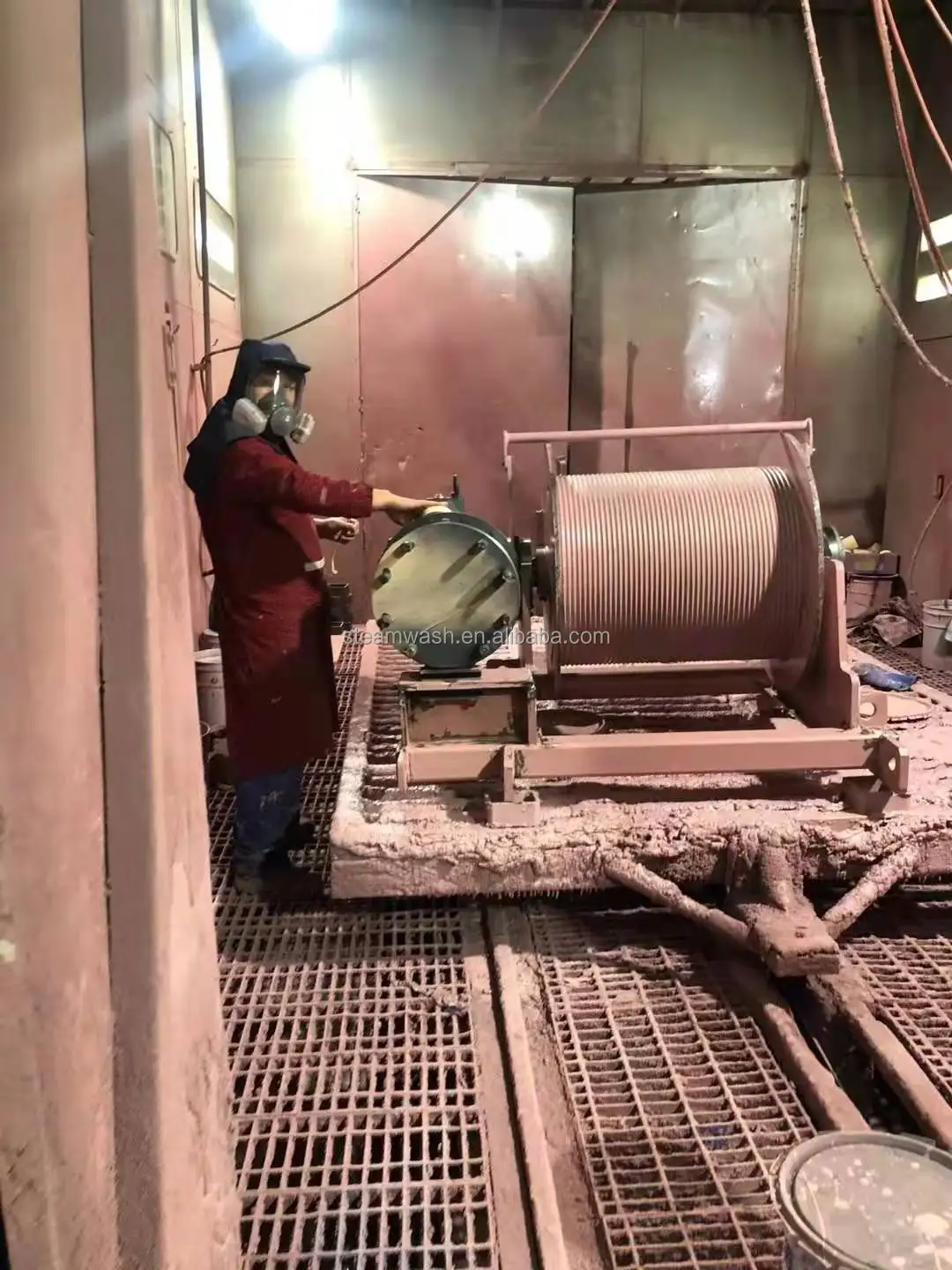 Industrial high-pressure cleaning machine, used for explosion-proof cleaning of mine oil stains and industrial oil field stains