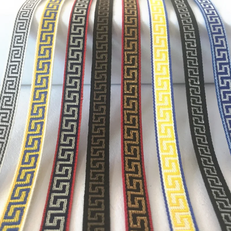1cm  newest selling woven custom jacquard webbing strap sustainable manufacturer
